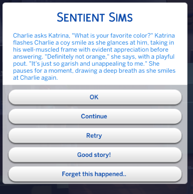 Mod The Sims - Oh My Goodness